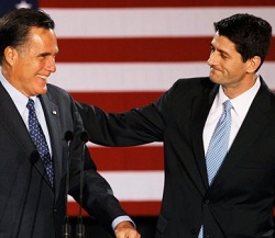 Mitt Romney and Paul Ryan